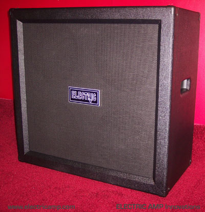 Electric Amp 4x12 Speaker Cabinet For Guitar And Bass Musicians